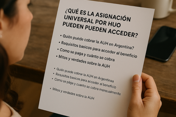 ¿Qué es la Asignación Universal por Hijo y quiénes pueden acceder?