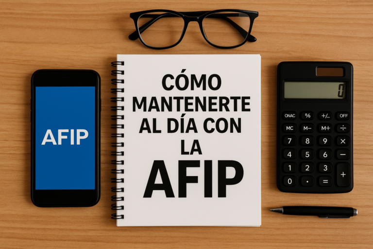 Cómo mantenerte al día con la AFIP: Herramientas y estrategias para una gestión fiscal eficiente