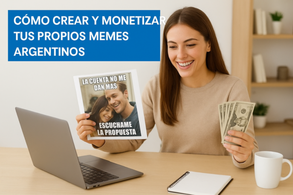 Cómo crear y monetizar tus propios memes argentinos