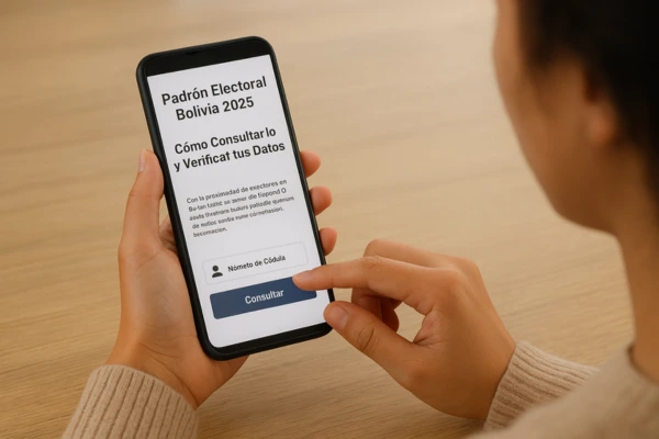 Padrón Electoral Bolivia 2025: Cómo Consultarlo y Verificar tus Datos