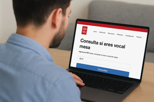 Vocales de Mesa Elecciones Presidenciales Chile 2025