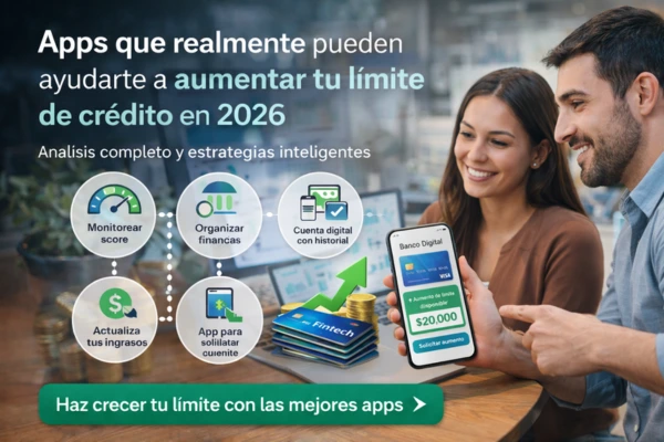 Apps que realmente pueden ayudarte a aumentar tu límite de crédito en 2026: análisis completo y estrategias inteligentes