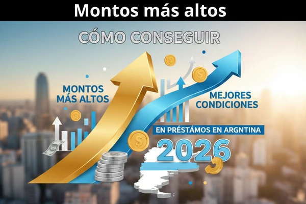 Cómo conseguir montos más altos y mejores condiciones en préstamos en Argentina en 2026 — Guía completa
