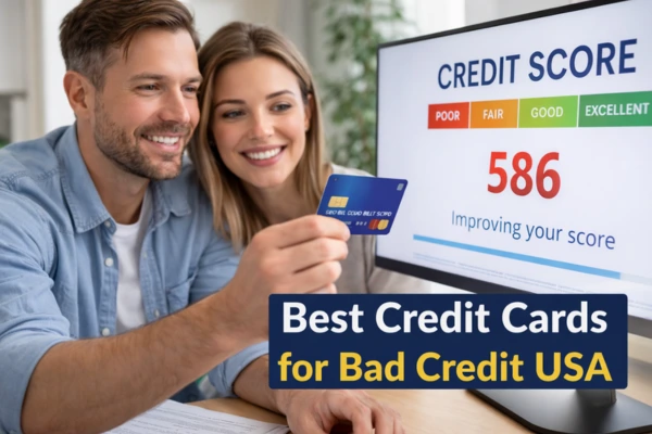 Best Credit Cards for Bad Credit in the USA (2026) – Easy Approval & Build Your Score